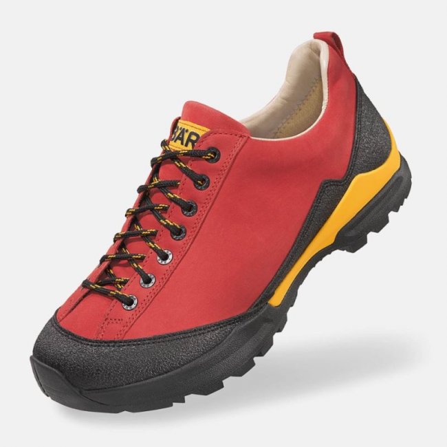 BÄR Damen Schuhe Bergkomfort Wanderschuh - Rot BÄR Damen Schuhe Bergkomfort Wanderschuh - Rot